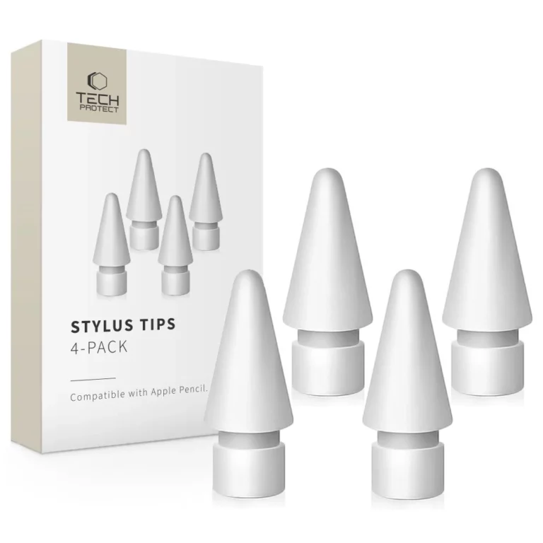 Rysik Tech-Protect Stylus Tips do Apple Pencil 4-Pack - biały