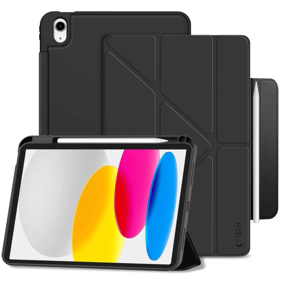Etui Tech-Protect SC Pen Origami na iPad 10.9" 2022 / 2025 - czarne