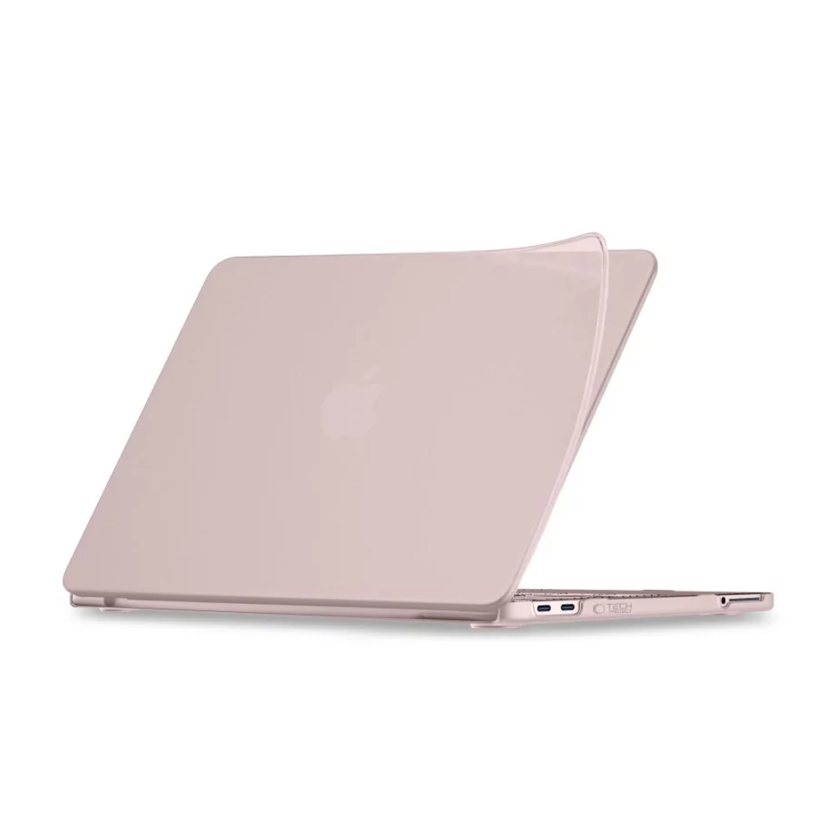 Etui Tech-Protect Softshell na MacBook 13" 2026 - różowe matowe