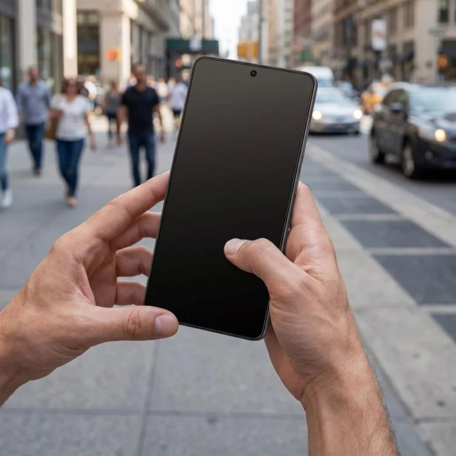 Szkło antyrefleksyjne Tech-Protect Quick Set AR+ na Samsung Galaxy S26 - czarne