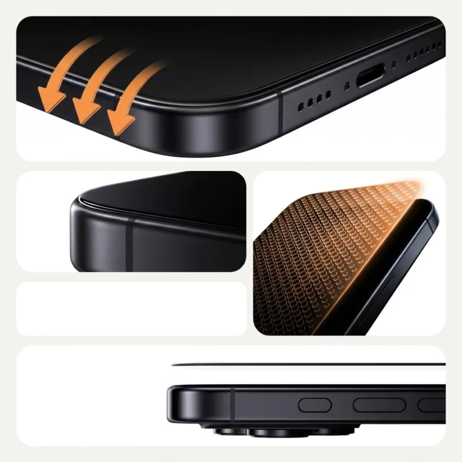 Szkło antyrefleksyjne Tech-Protect Quick Set AR+ na Samsung Galaxy S26 Ultra - czarne