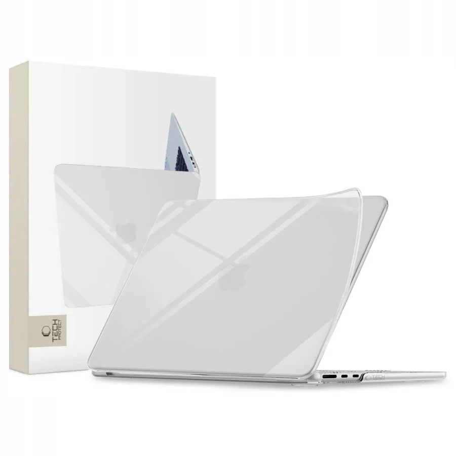 Etui Tech-Protect Softshell na MacBook Air 15" 2023 / 2024 / 2025 / 2026 - przezroczyste
