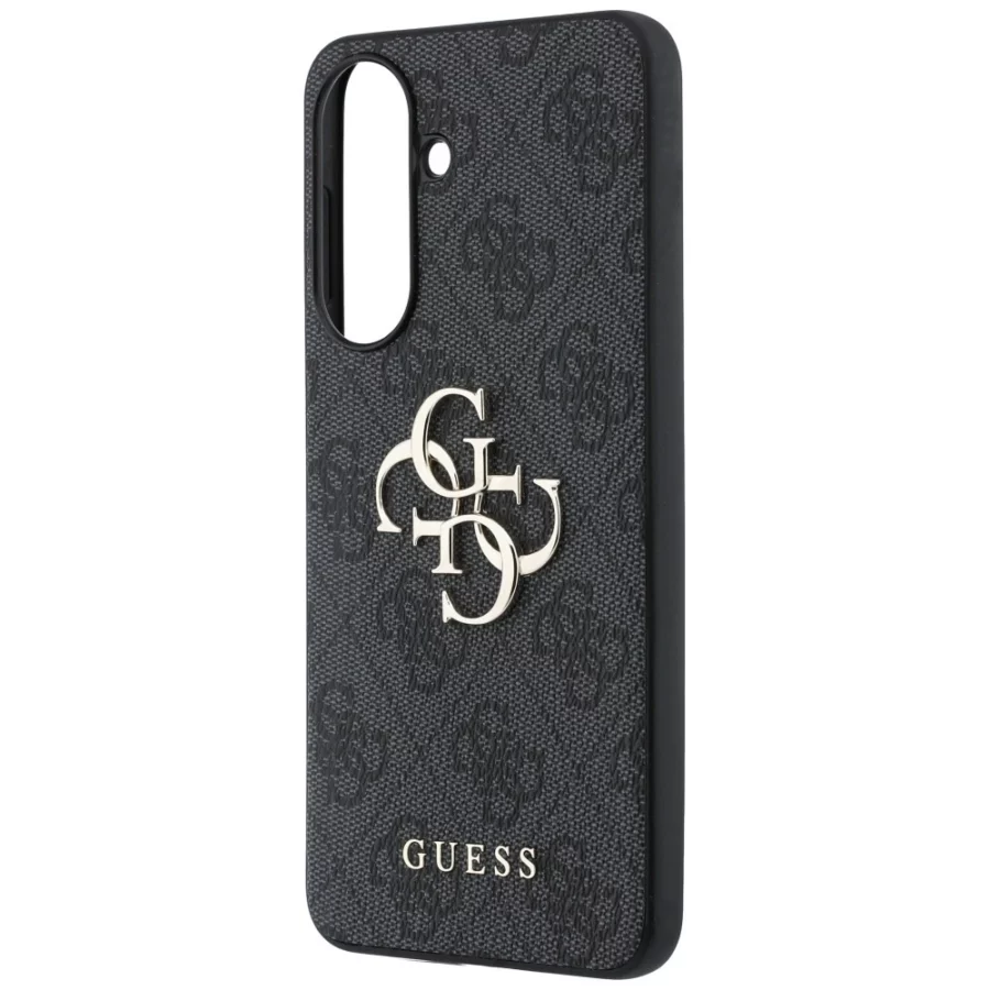 Etui Guess Leather 4G Metal Logo na Samsung Galaxy A37 5G - czarne