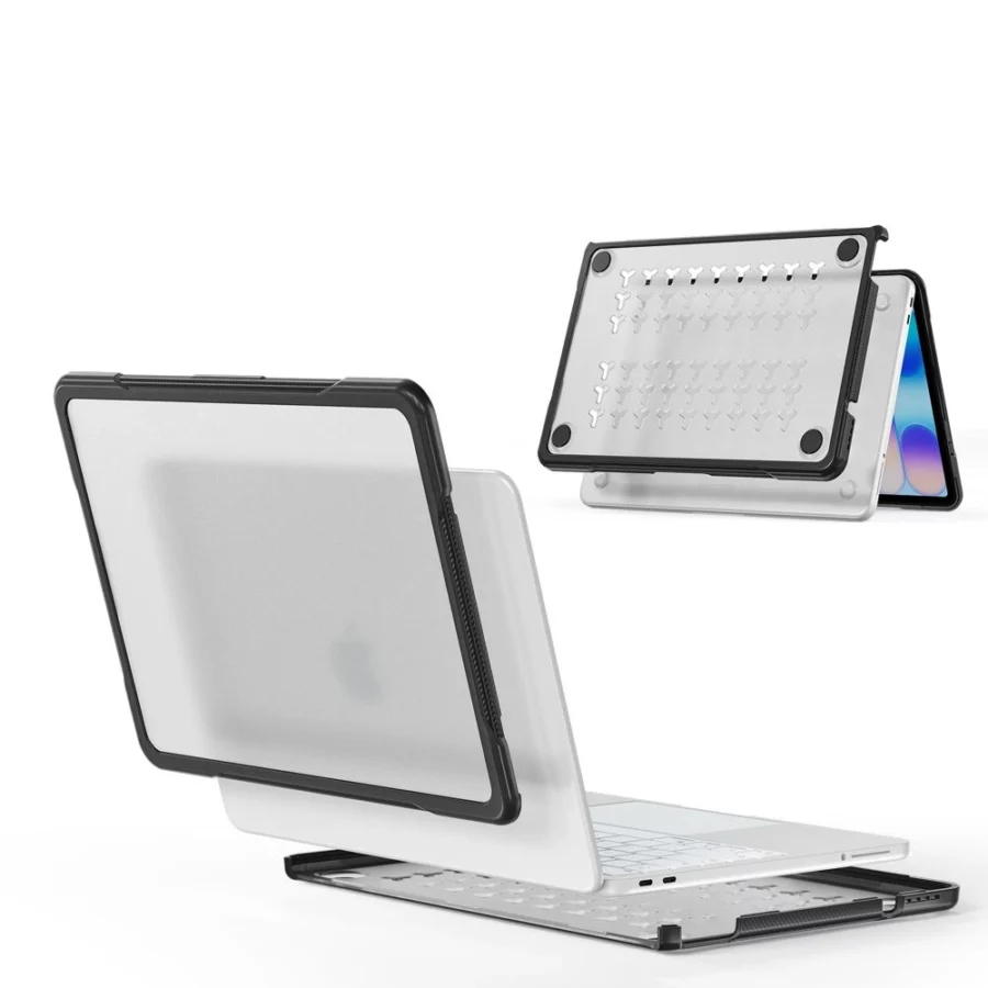 Etui Tech-Protect Velar na MacBook Neo 13" 2026 - przezroczyste
