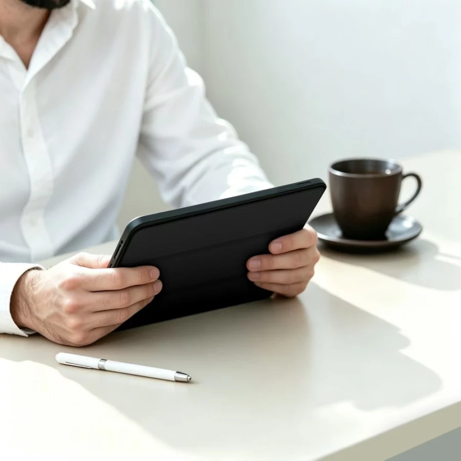 Etui Tech-Protect SmartCase Pen na Xiaomi Redmi Pad 2 9.7" - czarne
