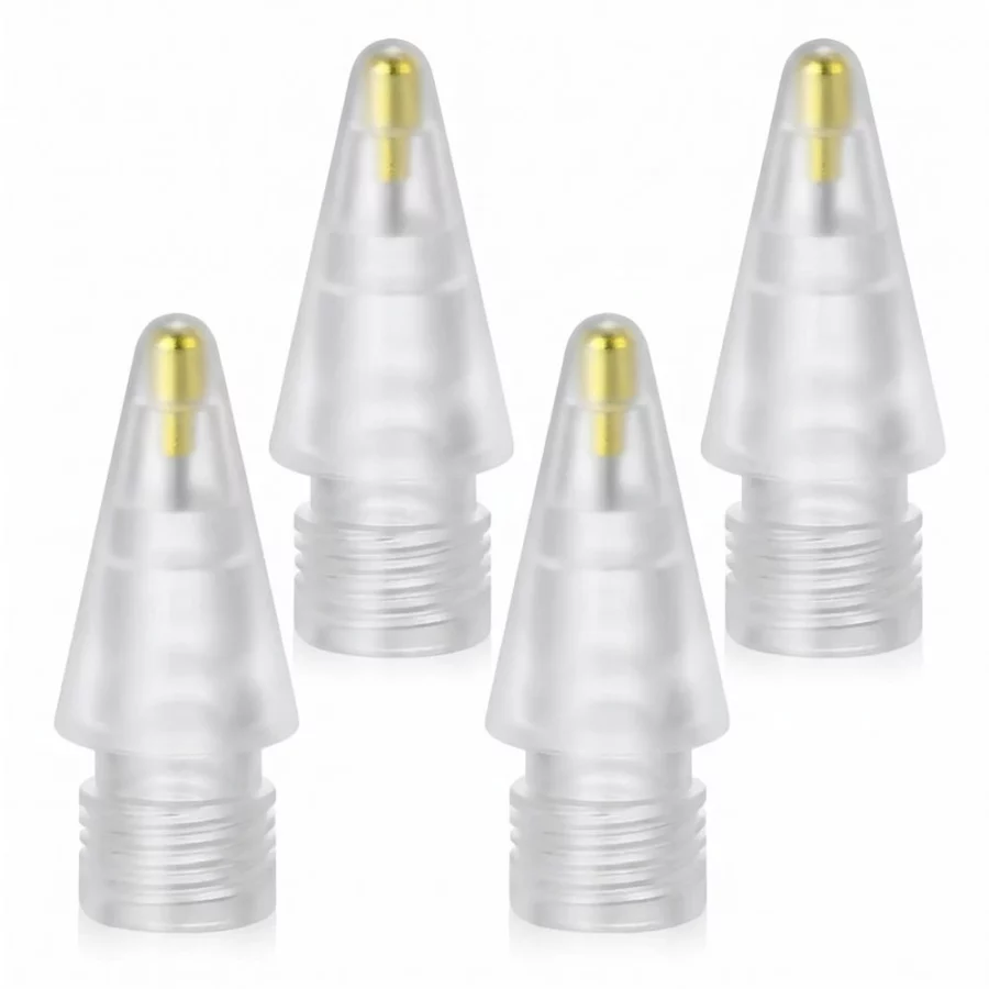 Końcówki Tech-Protect Stylus Tips 4-Pack wymienne do Apple Pencil - przezroczysta