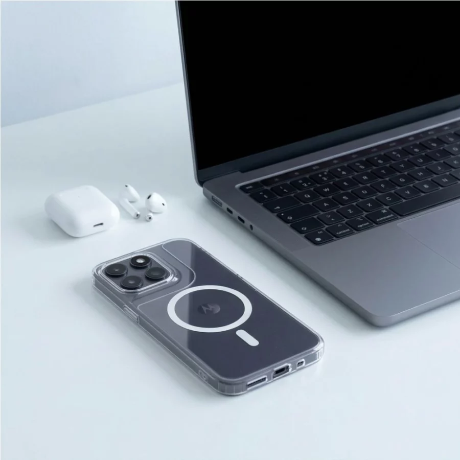 Etui Tech-Protect FlexAir Hybrid MagSafe na Motorola Moto G67 / G77 - przezroczyste