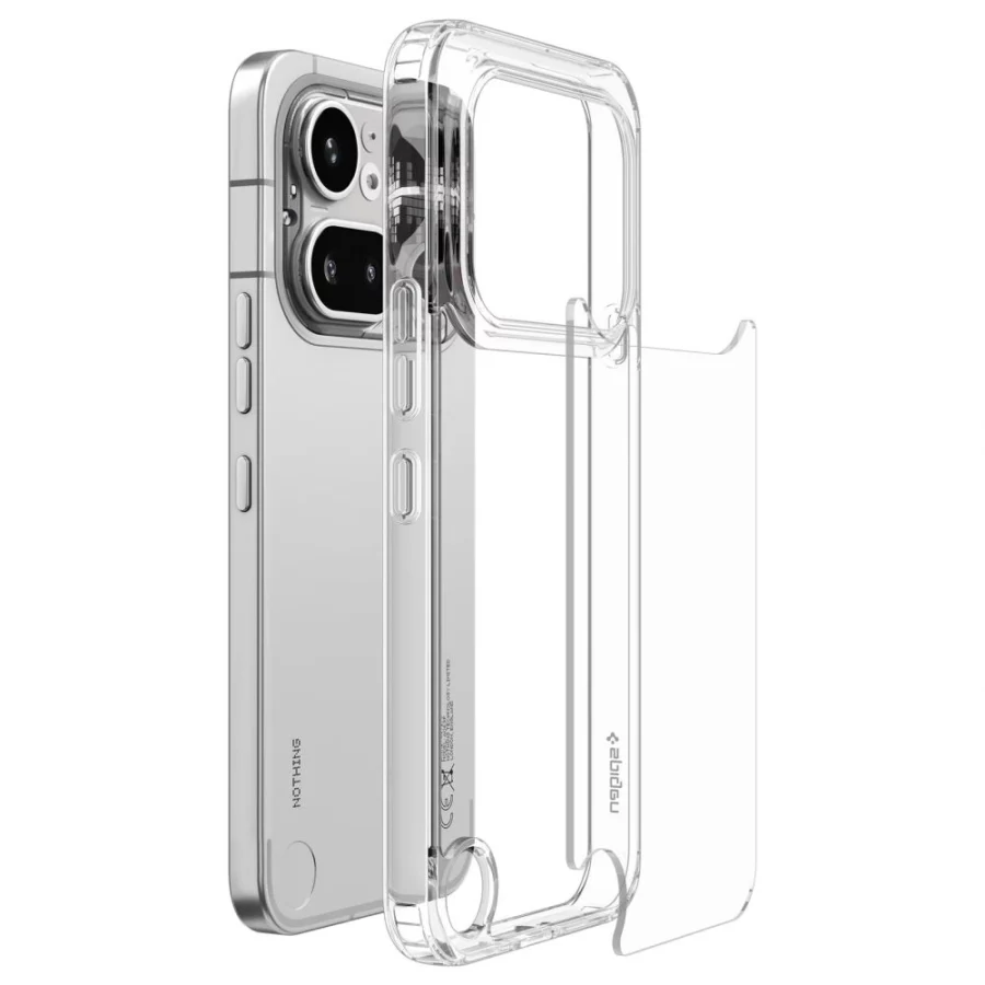 Etui Spigen Ultra Hybrid na Nothing Phone 4A Pro - przezroczyste