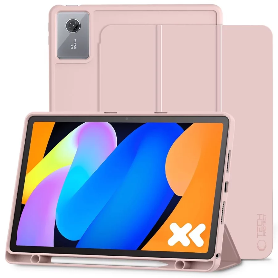 Etui Tech-Protect SmartCase Pen na Lenovo Idea Tab / K11 Gen. 2 11.0 TB-336 - różowe