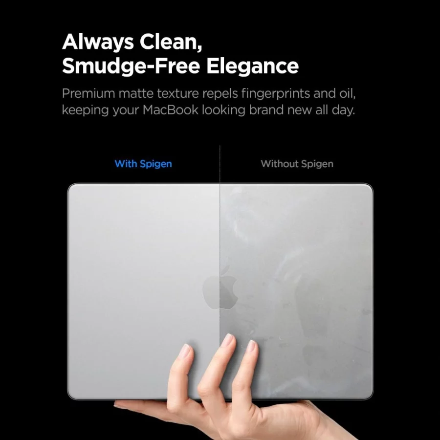 Etui Spigen AirSkin na MacBook Pro 14" 2021 / 2023 / 2024 / 2025 / 2026 - przezroczyste matowe
