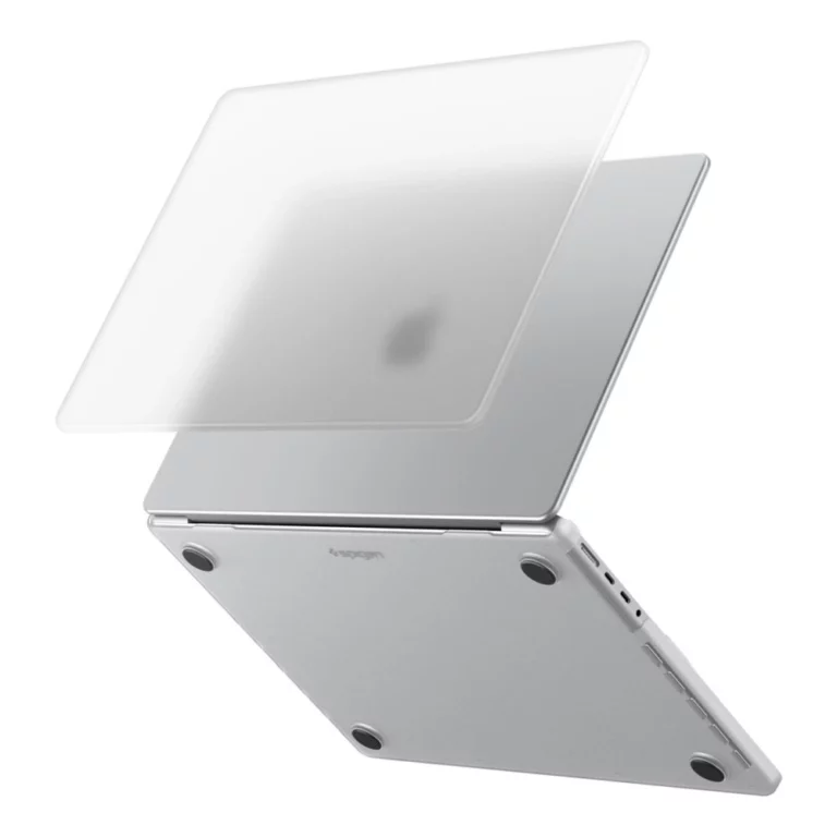 Etui Spigen AirSkin na MacBook Pro 16" 2021 / 2023 / 2024 / 2025 / 2026 - przezroczyste matowe