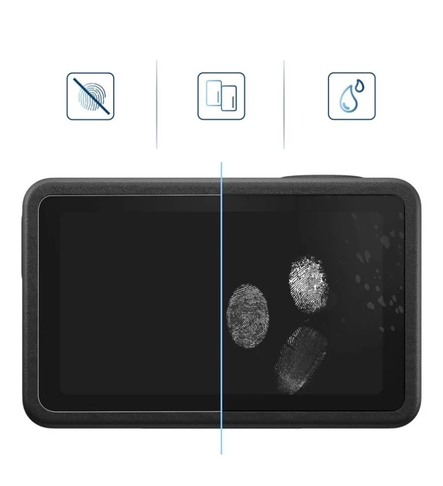 Szkło hartowane Tech-Protect Glass Fit+ 2-Set na DJI Osmo Action 6