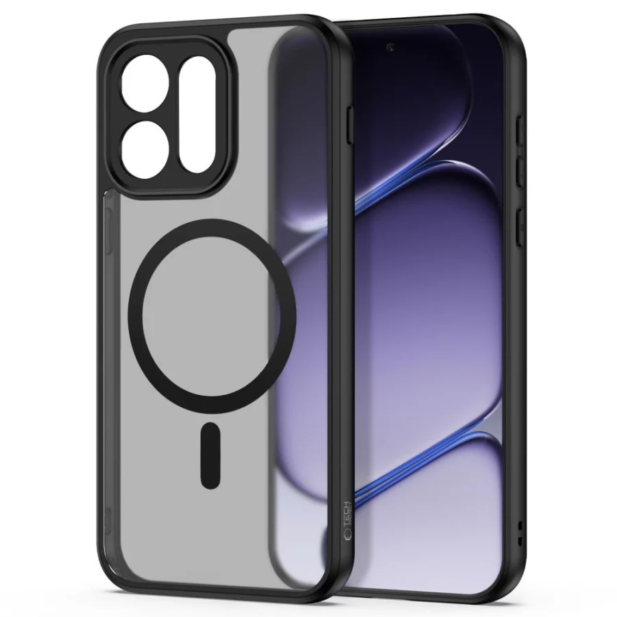 Etui Tech-Protect Magmat MagSafe na OnePlus Nord 6 - czarne matowe