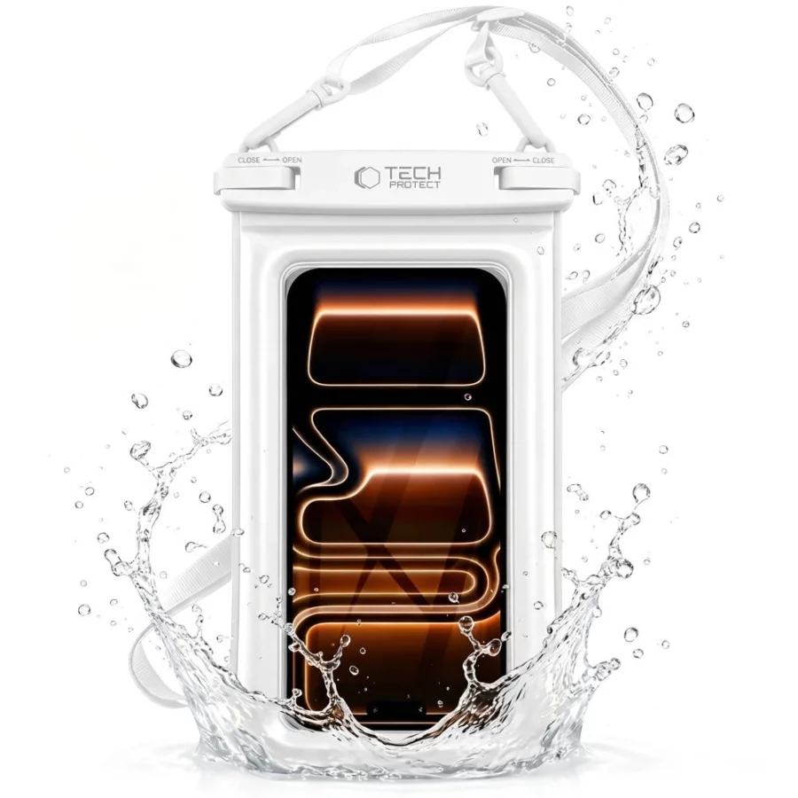 Etui wodoodporne Tech-Protect UWC7 6.9" - białe