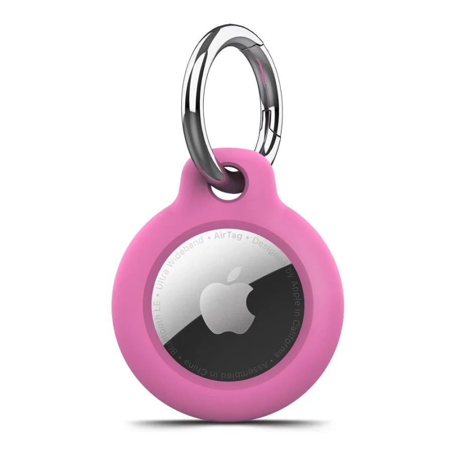 Etui Tech-Protect Rough na Apple AirTag 1 / 2 - różowe