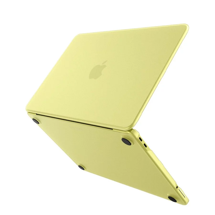 Etui Spigen AirSkin na MacBook Neo 13" 2026 - żółte matowe