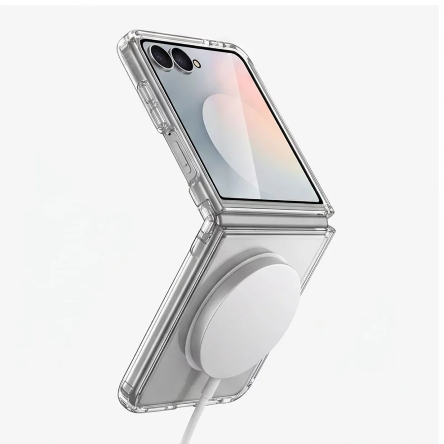 Etui Tech-Protect FlexAir Hybrid MagSafe na Samsung Galaxy Z Flip 8 - przezroczyste