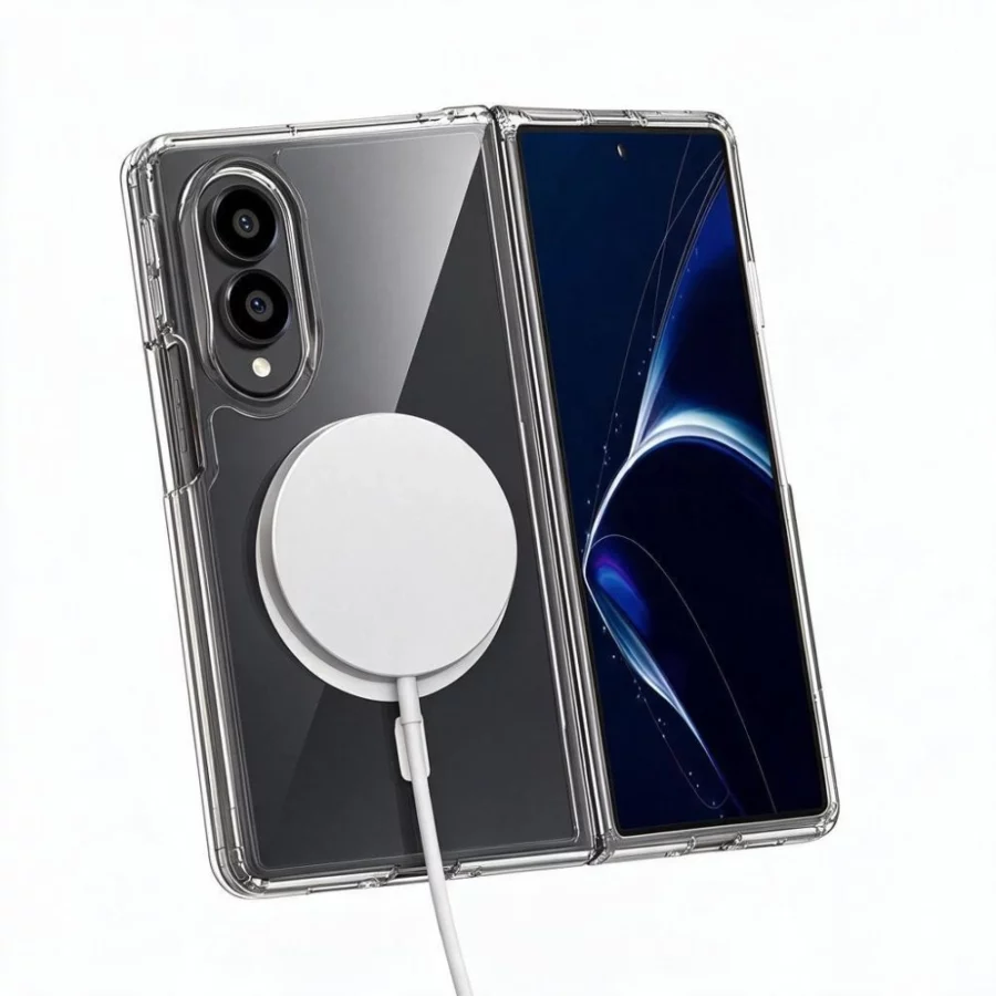Etui Tech-Protect FlexAir Hybrid MagSafe na Samsung Galaxy Z Fold 8 - przezroczyste