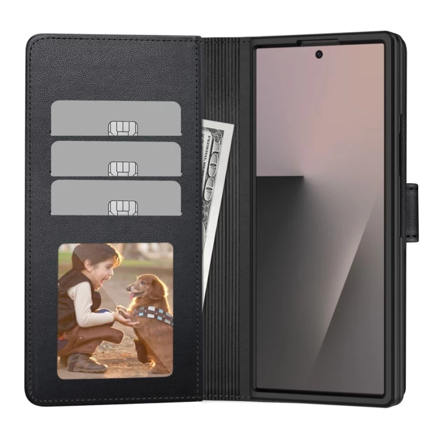 Etui Tech-Protect Wallet na Samsung Galaxy Z Fold 8 Ultra - czarne