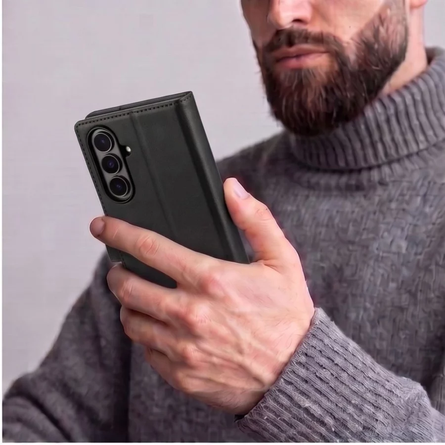 Etui Tech-Protect Wallet na Samsung Galaxy Z Fold 8 Ultra - czarne