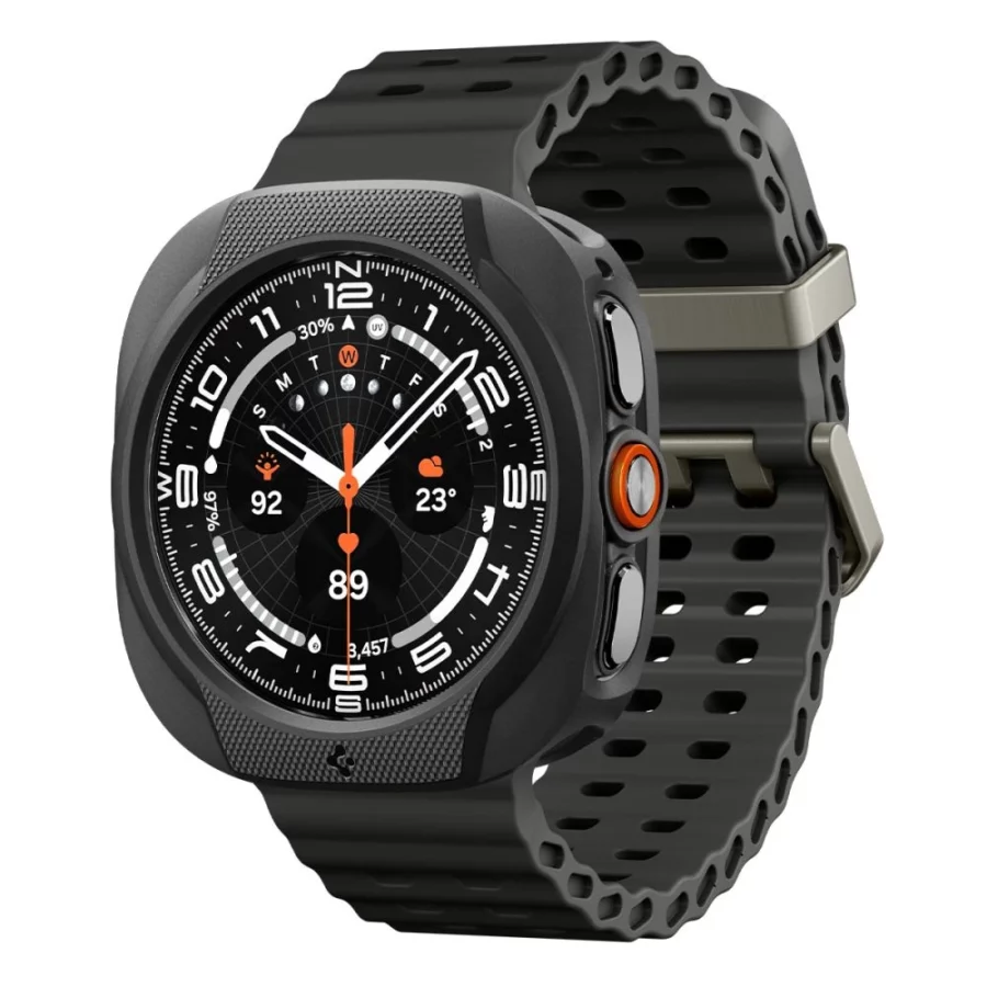Etui Spigen Liquid Air na Samsung Galaxy Watch Ultra 47 mm - czarne