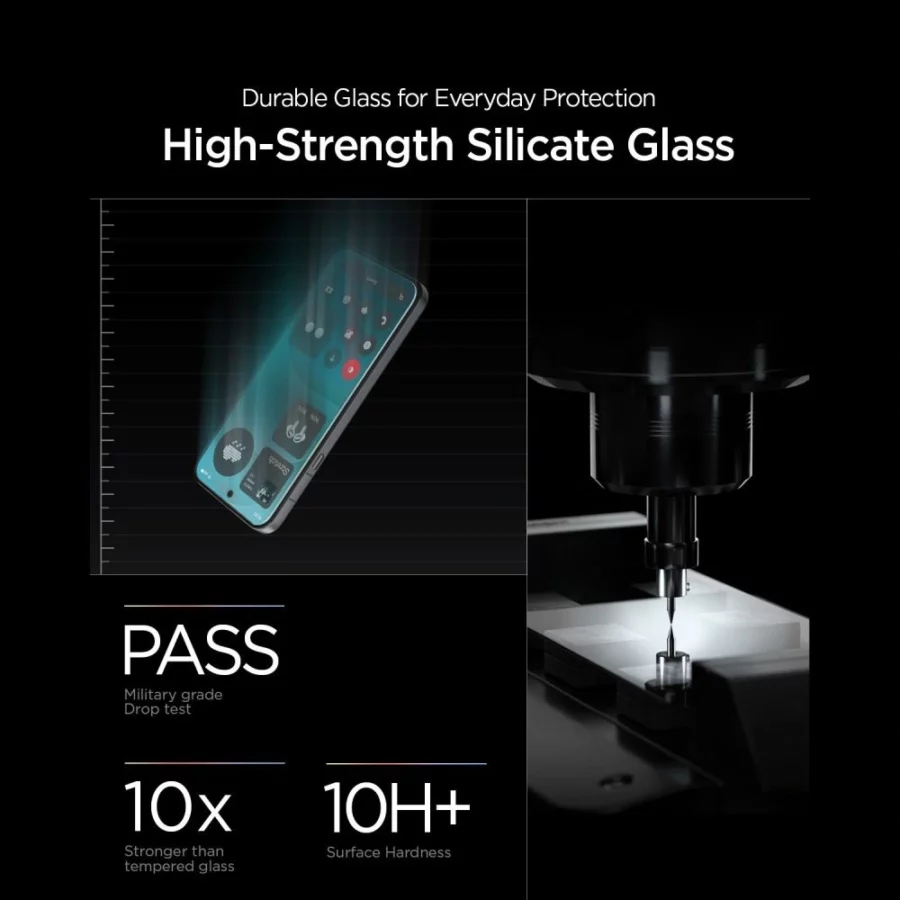 Szkło hartowane Spigen Glas.tR EZ Fit Pro 2-Pack na Nothing Phone 4A Pro