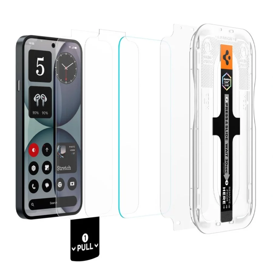 Szkło hartowane Spigen Glas.tR EZ Fit Pro 2-Pack na Nothing Phone 4A