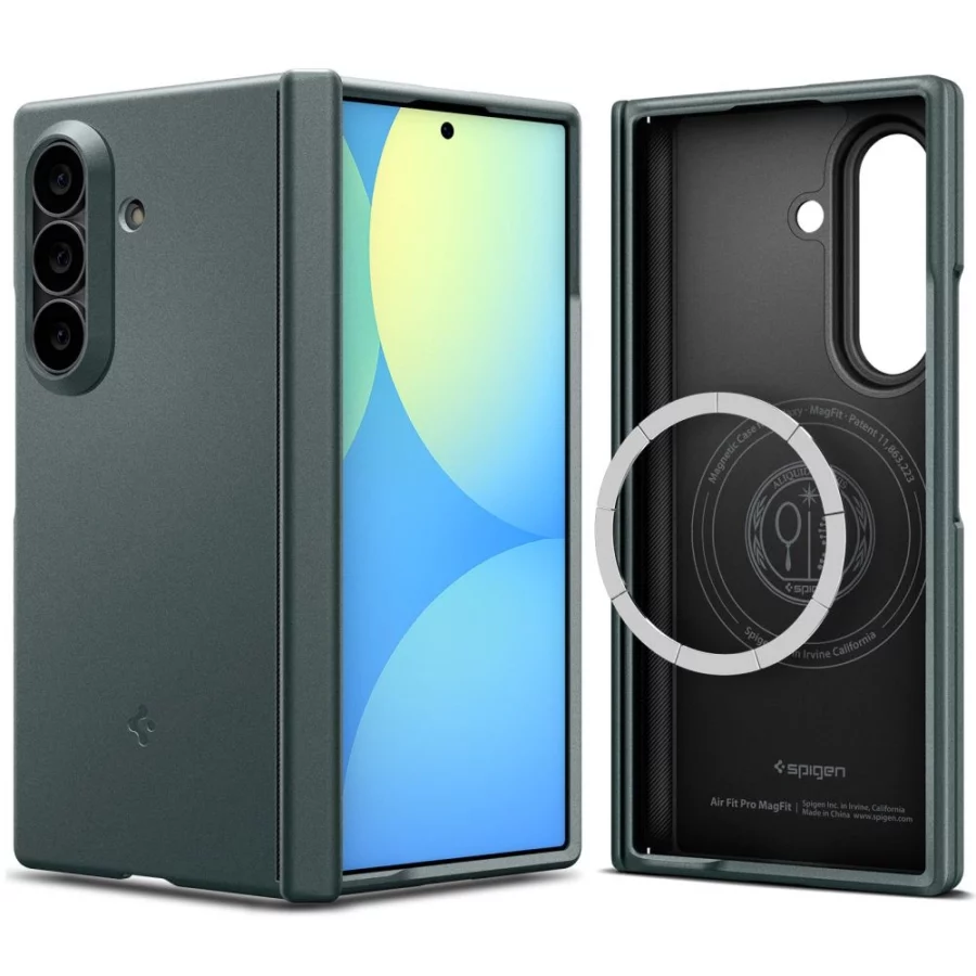 Etui Spigen Air Fit Pro Magsafe na Samsung Galaxy Z Fold 8 Ultra - ciemnozielone