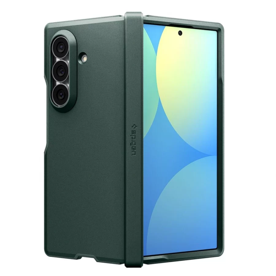 Etui Spigen Tough Armor Pro MagFit MagSafe na Samsung Galaxy Z Fold 8 Ultra - ciemnozielone