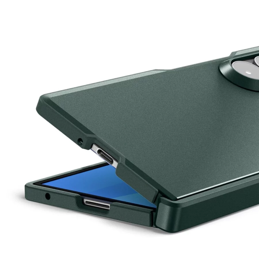 Etui Spigen Tough Armor Pro MagFit MagSafe na Samsung Galaxy Z Fold 8 Ultra - ciemnozielone