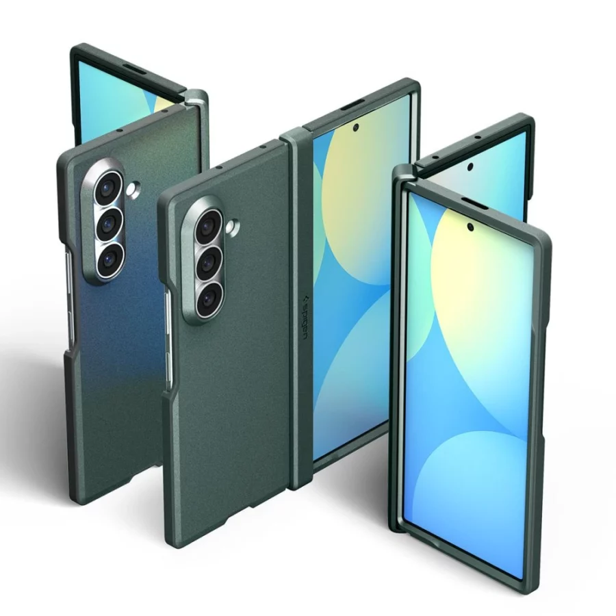 Etui Spigen Tough Armor Pro MagFit MagSafe na Samsung Galaxy Z Fold 8 Ultra - ciemnozielone