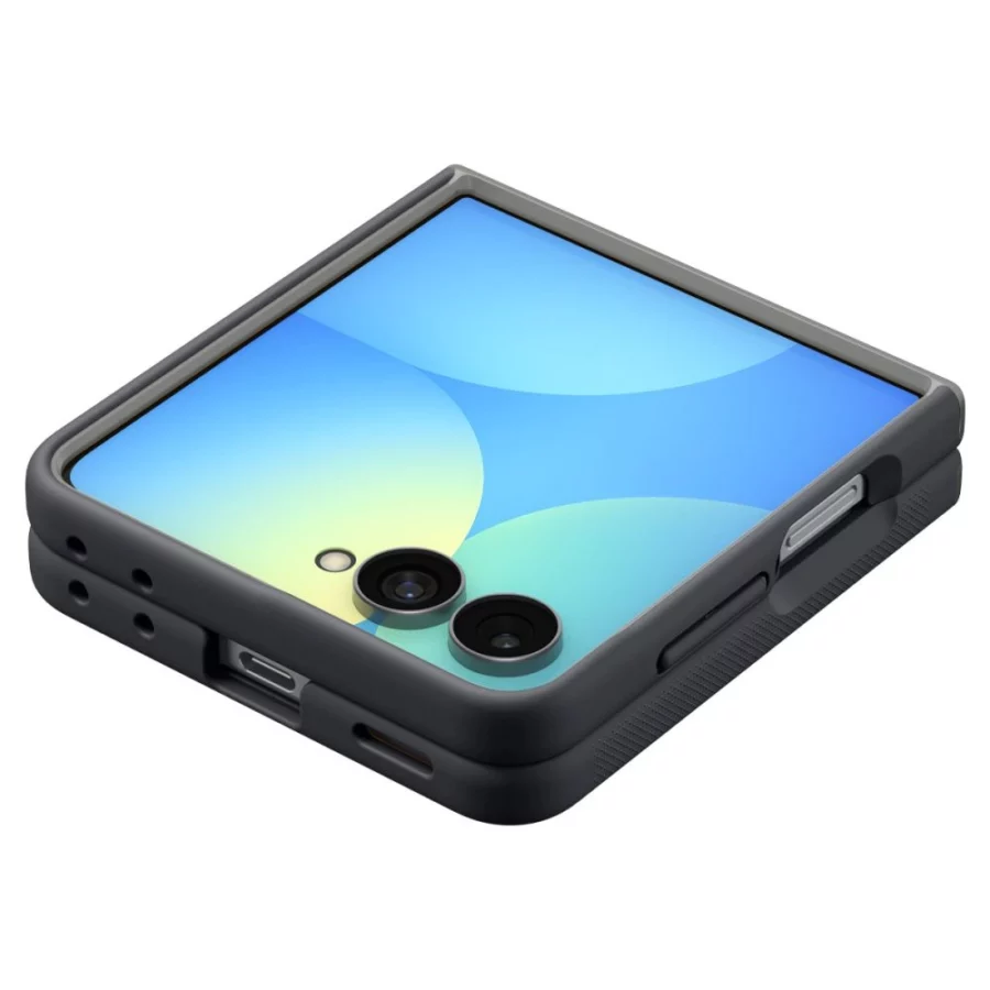 Etui Spigen Nano Pop MagSafe na Samsung Galaxy Z Flip 8 - czarno-szare