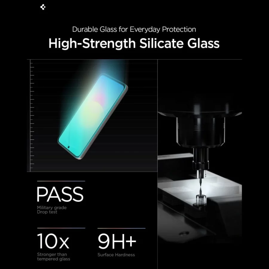 Szkło hartowane Spigen Glas.tR EZ Fit 2-Pack na Samsung Galaxy A27 5G