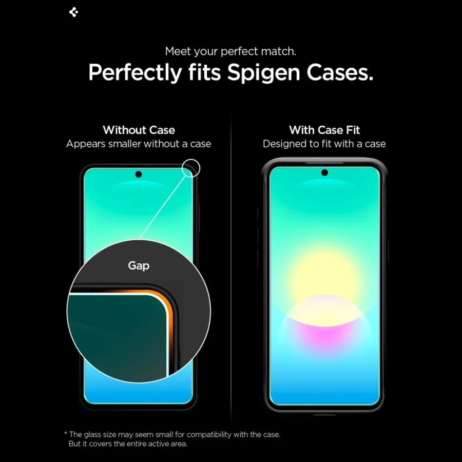 Szkło hartowane Spigen Glas.tR EZ Fit 2-Pack na Samsung Galaxy A27 5G