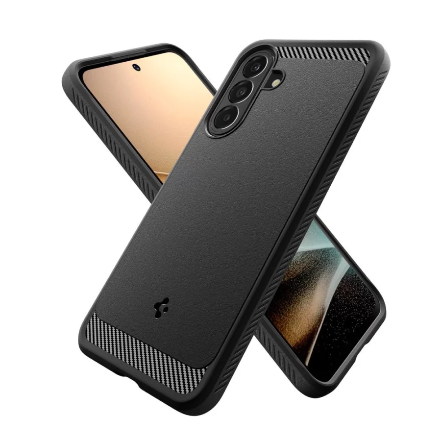 Etui Spigen Rugged Armor na Samsung Galaxy A27 5G - czarne matowe