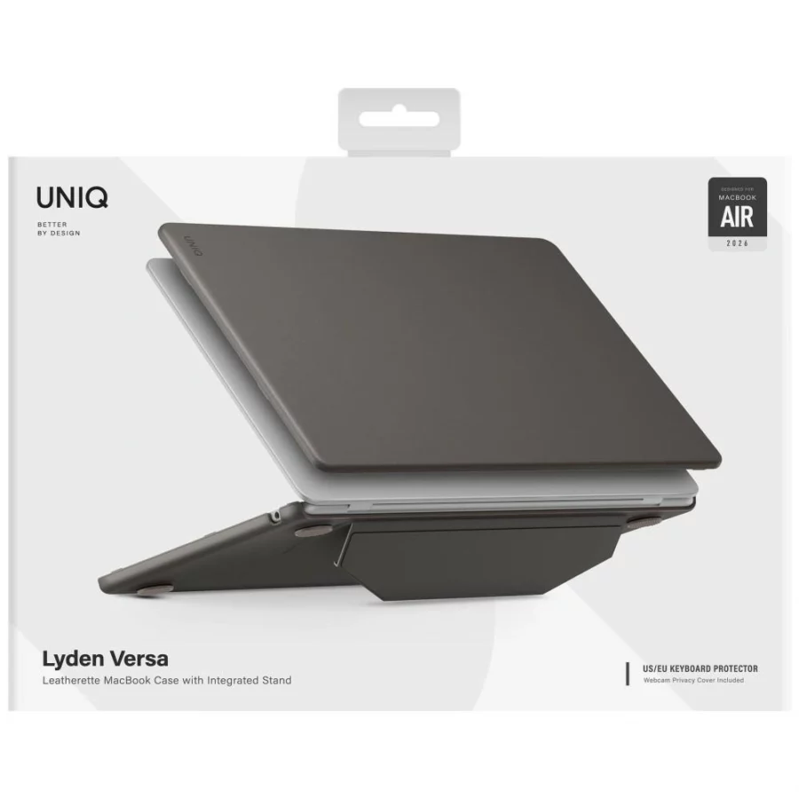 Etui UNIQ Lyden Versa na MacBook Air 13" 2022 / 2024 / 2025 / 2026 - szare