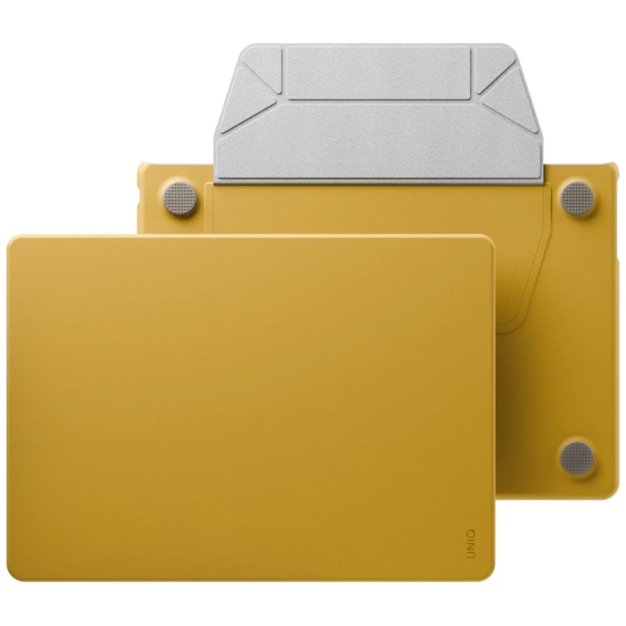 Etui UNIQ Lyden Versa na MacBook Air 13" 2022 / 2024 / 2025 / 2026 - żółte