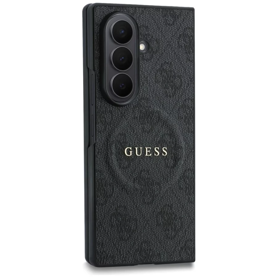 Etui Guess 4G Classic MagSafe na Samsung Galaxy Z Fold 8 Ultra - czarne