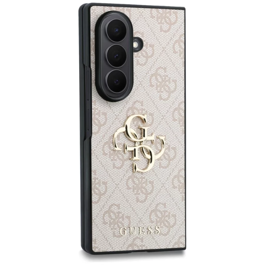 Etui Guess Big 4G Logo na Samsung Galaxy Z Fold 8 Ultra - różowe