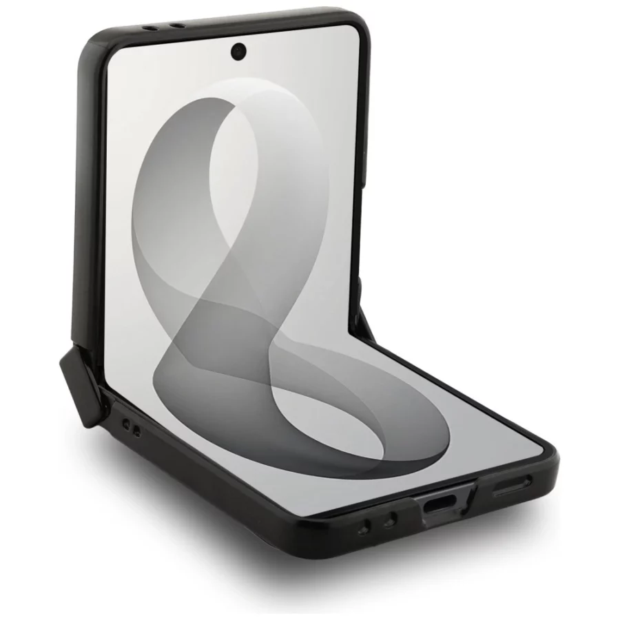 Etui Guess Big 4G Logo na Samsung Galaxy Z Flip 8 - brązowe