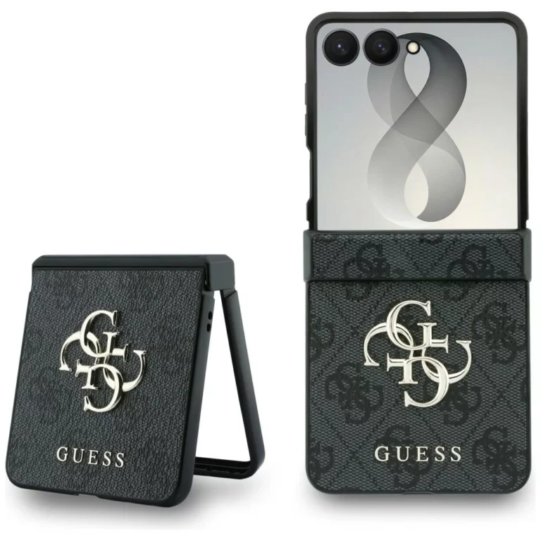 Etui Guess Big 4G Logo na Samsung Galaxy Z Flip 8 - czarne