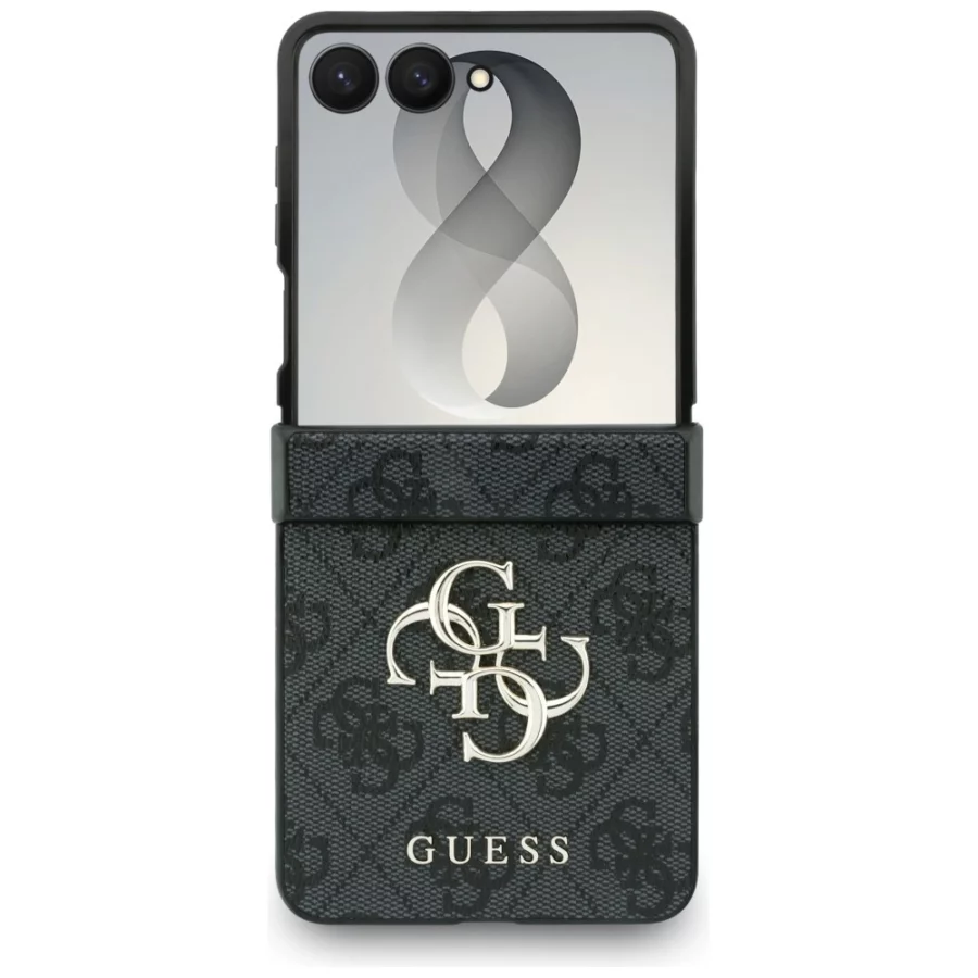 Etui Guess Big 4G Logo na Samsung Galaxy Z Flip 8 - czarne