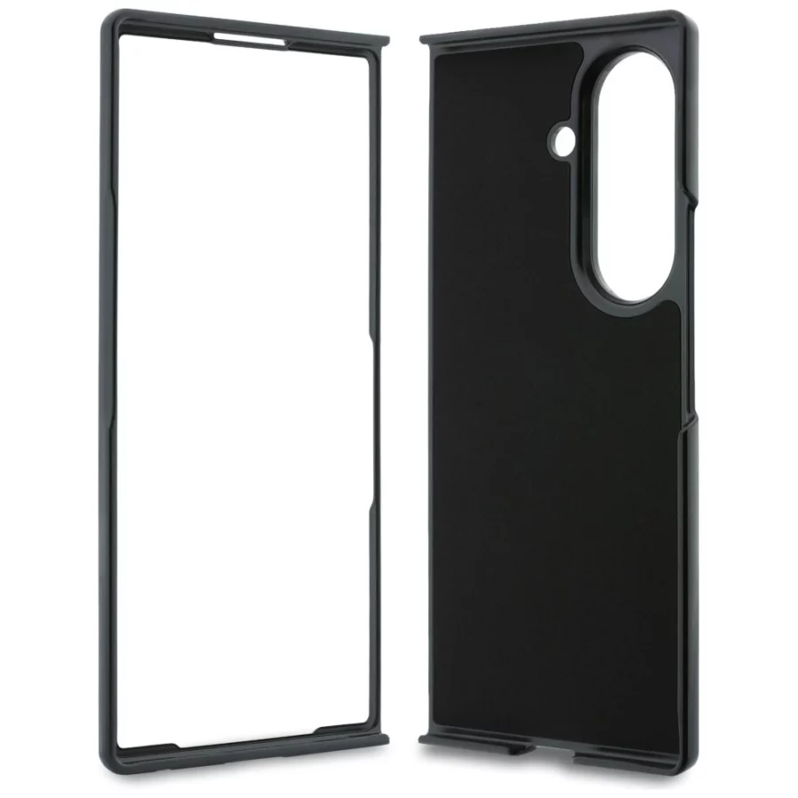 Etui Karl Lagerfeld Saffiano Karl&Choupette Pin na Samsung Galaxy Z Fold 8 Ultra - czarne