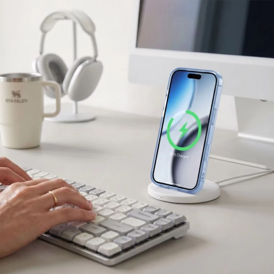 Etui Tech-Protect MagPeak MagSafe CC na iPhone 18 Pro Max / 17 Pro Max - przezroczyste