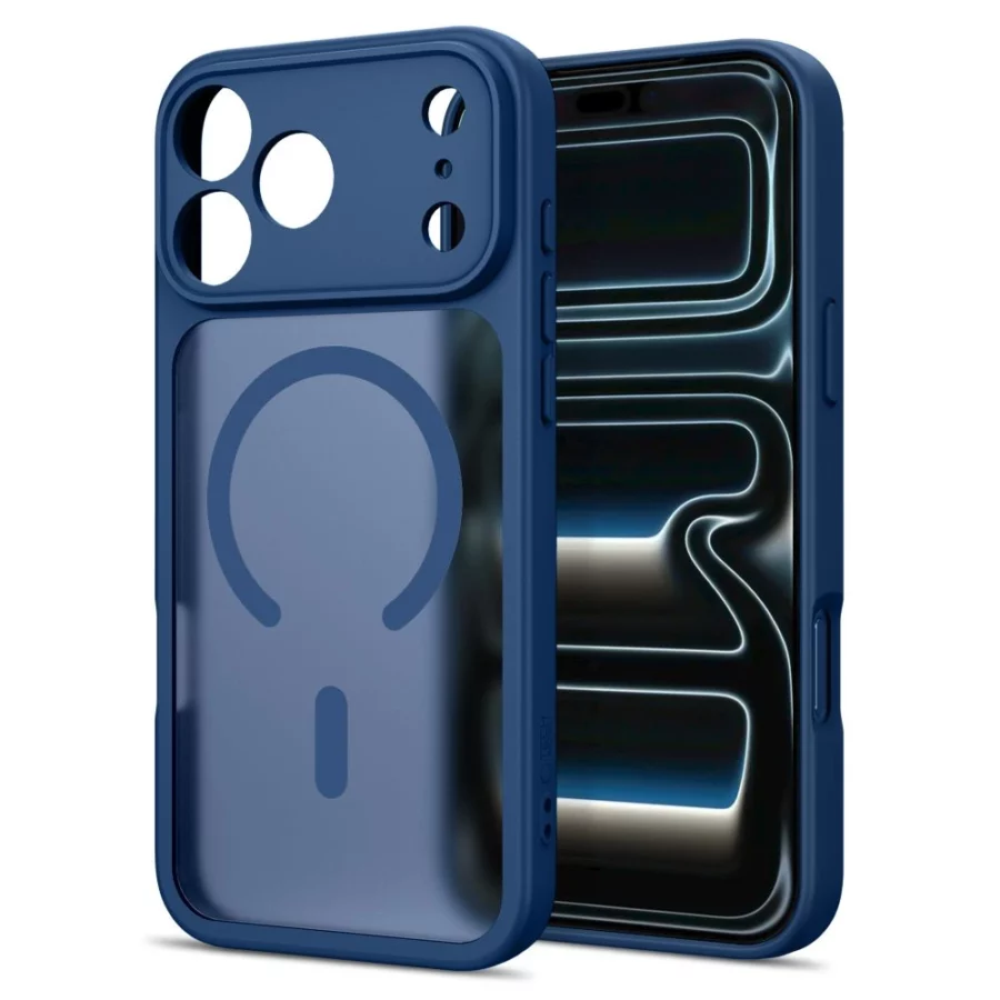Etui Tech-Protect BasicMag MagSafe na iPhone 17 Pro / 18 Pro - ciemnoniebieskie matowe