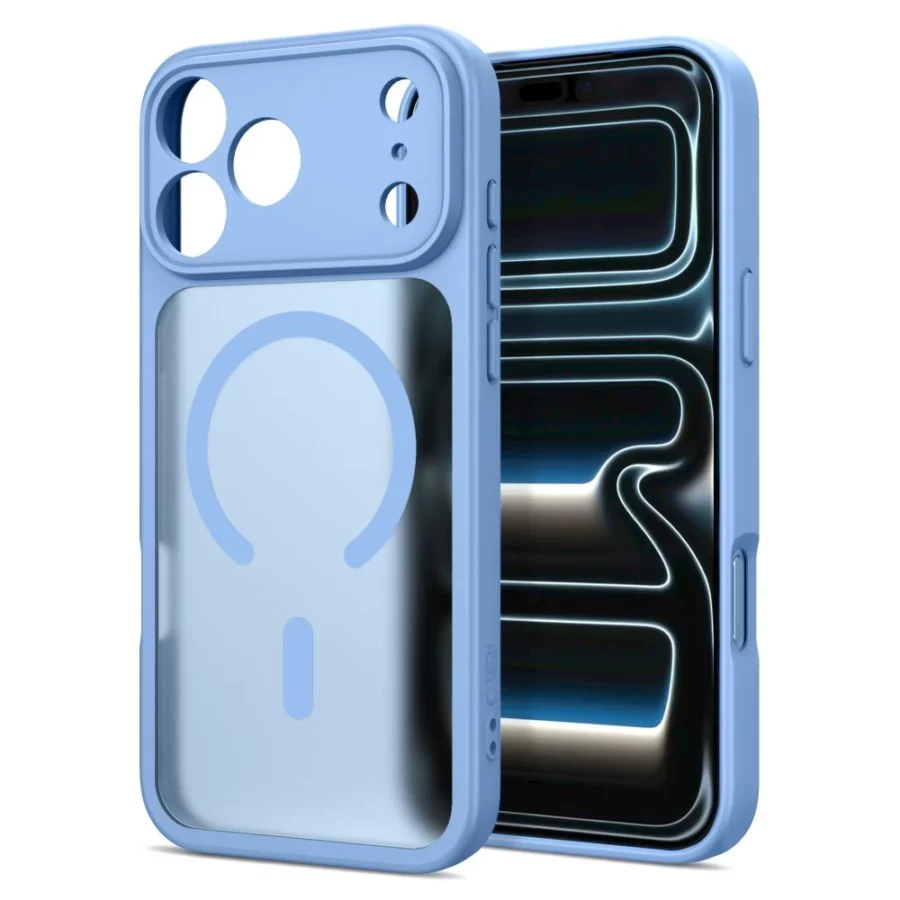 Etui Tech-Protect BasicMag MagSafe na iPhone 17 Pro / 18 Pro - jasnoniebieskie matowe