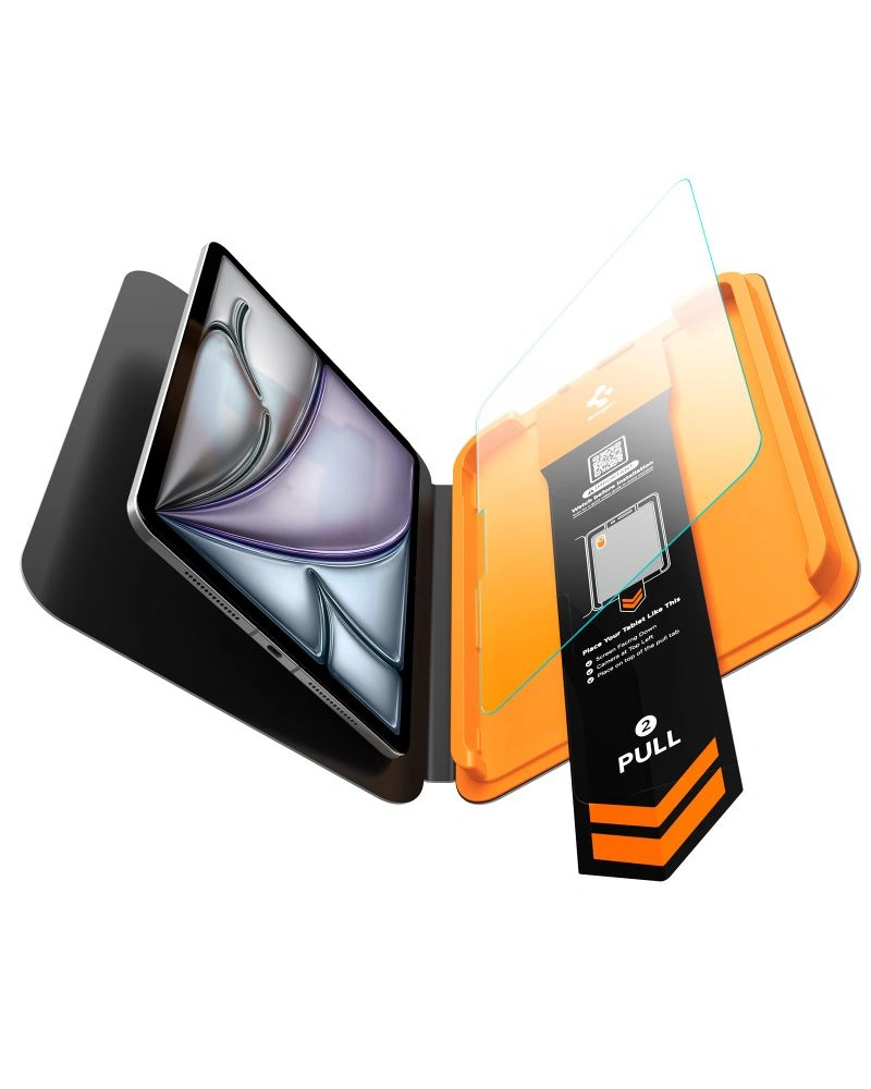 Szkło hartowane Spigen ALM Glas.tR T na iPad Air 11" 2024 / 2025 / 2026