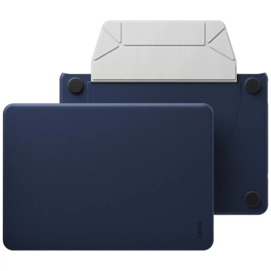 Etui UNIQ Lyden Versa na MacBook Neo - granatowe