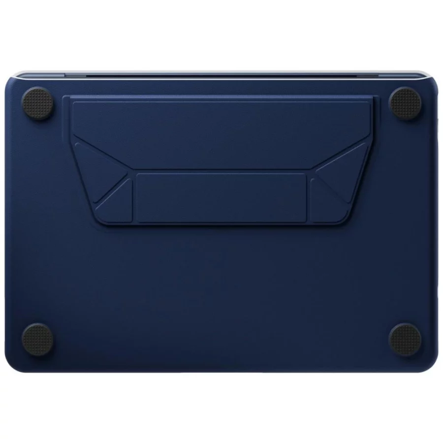 Etui UNIQ Lyden Versa na MacBook Neo - granatowe
