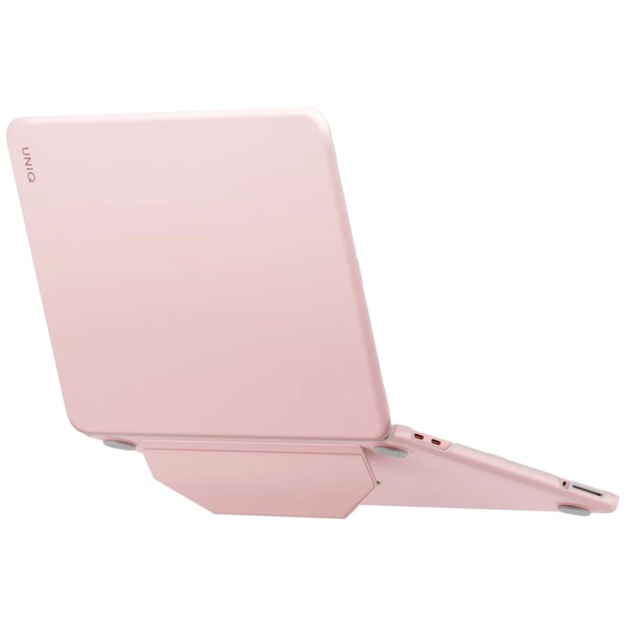 Etui UNIQ Lyden Versa na MacBook Neo - różowe